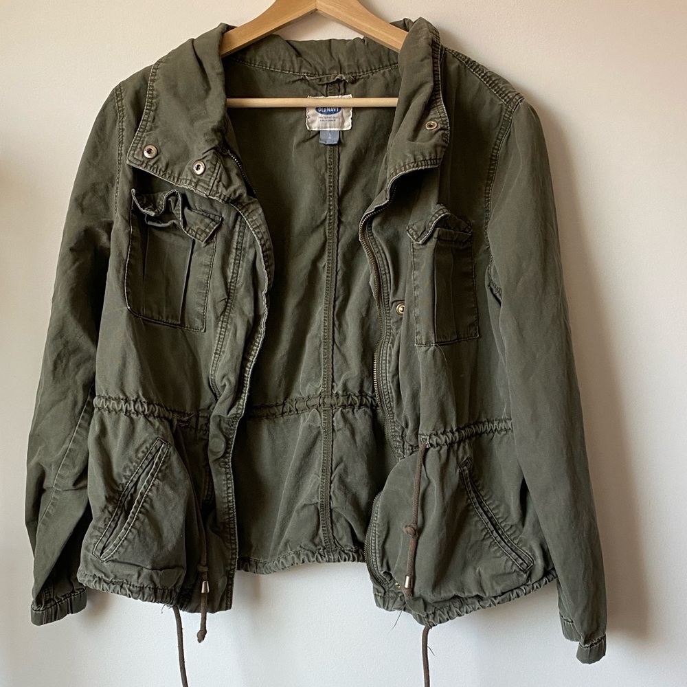 Old Navy Utility Jacket - Army Green